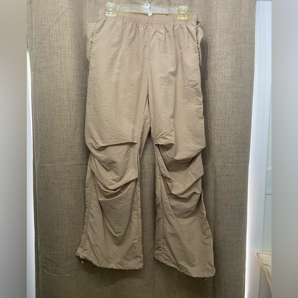 🔴5/$15 Signature8 Tan Wide-Leg Trousers